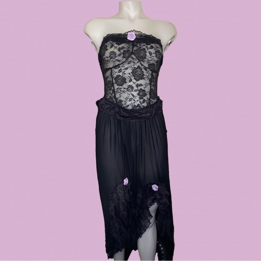 urban outfitters Out From Under black midi dress